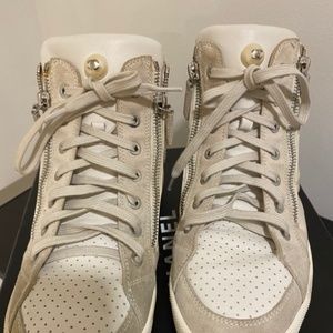 Chanel Pearl Sneakers
